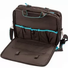 Сумка для инструмента GROSS Meister, 31 карман, отсек для ноутбука, наплечный ремень, 400 х 170 х 300 мм 90271