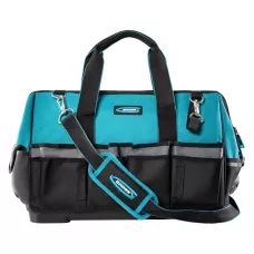 Сумка для инструмента GROSS Handwerker, 42 кармана, пластик. дно, наплечный ремень, 475 х 260 х 360 мм 90273