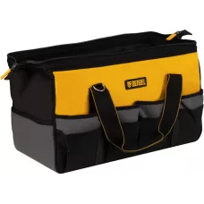 Сумка для инструмента DENZEL 500х245х300 мм, 20 карман.,съемный органайз. 10 карман.,наплеч. рем.
