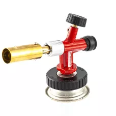 Профессиональная горелка на газовый баллон, пьезоподжиг MATRIX 91426