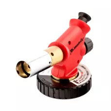 Горелка на бутановый баллон, пьезоподжиг MATRIX 91427