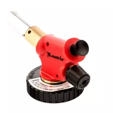 Горелка на бутановый баллон, пьезоподжиг MATRIX 91427