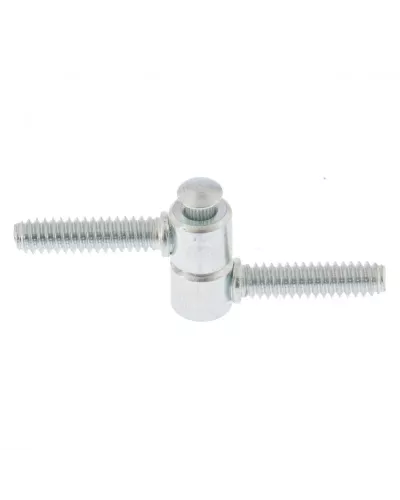 Петля ввертная ПВВ-2, цинк, 4 шт, (Металлист) Россия