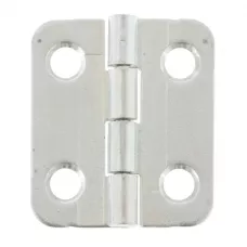 Петля карточная, 22 х 24 мм, цинк, 10 шт, (Металлист) Россия