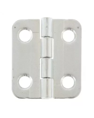 Петля карточная, 22 х 24 мм, цинк, 10 шт, (Металлист) Россия