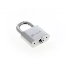 Замок навесной, хромированное покрытие 50 мм MATRIX 91801