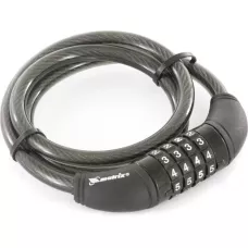Замок тросовый с кодовым механизмом, 10 * 950 мм MATRIX 91818
