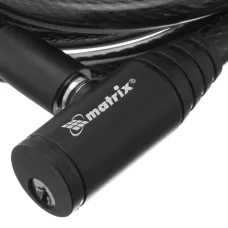 Замок тросовый универсальный, 10 х 1200 мм MATRIX 91833