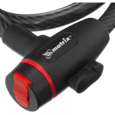 Замок тросовый универсальный, 12 х 650 мм MATRIX 91834