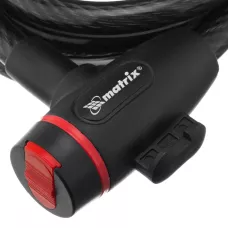 Замок тросовый универсальный, 12 х 1200 мм MATRIX 91836