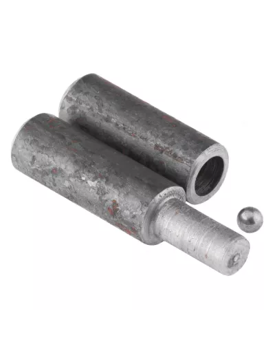 Петля гаражная с шаром, D 20 x 140 мм, 4 шт, Россия Сибртех
