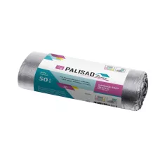 Пакеты для мусора 30 л x 50 шт, серые, Home PALISAD 927075