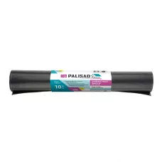 Пакеты для мусора 200 л x 10 шт, пвд особопрочные черные, длинный ролик, Home PALISAD 927295