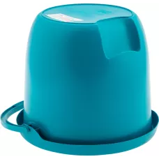 Ведро пластмассовое круглое 12 л, бирюзовое, Home PALISAD 929575