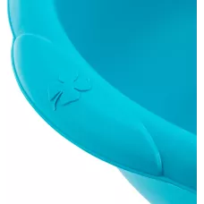 Таз пластмассовый круглый 18 л, бирюзовый, Home Palisad