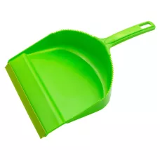 Набор: совок с кромкой 330 x 225 мм и щетка-сметка 285 мм, зеленый, Home PALISAD 933115