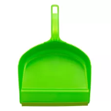 Набор: совок с кромкой 330 x 225 мм и щетка-сметка 285 мм, зеленый, Home PALISAD 933115