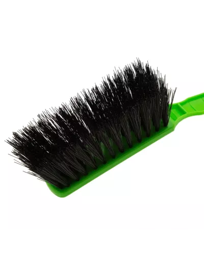 Набор: совок с кромкой 330 x 225 мм и щетка-сметка 285 мм, зеленый, Home Palisad