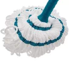 Швабра отжимная скручиванием 120 см, насадка из микрофибры, 120 г, Home PALISAD 935095