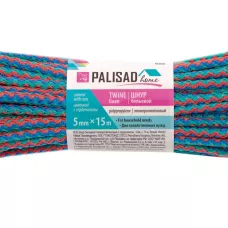 Шнур бельевой полипропиленовый с сердечником, 5 мм, L 15 м, цветной, Home PALISAD 937095