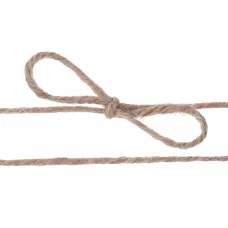Шпагат джутовый, 1.5 мм, L 90 м, 4-ниточный, Россия Сибртех