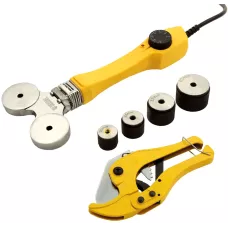 Аппарат для сварки пластиковых труб DENZEL DWP-750, 750 Вт, 0-300 град, 20-40 мм