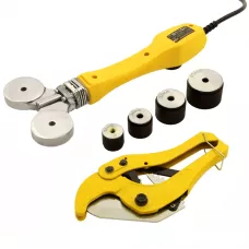 Аппарат для сварки пластиковых труб DENZEL DWP-750, 750 Вт, 0-300 град, 20-40 мм