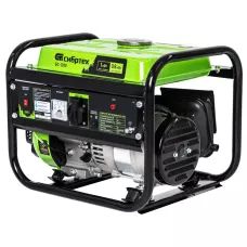 Генератор бензиновый БС-1200, 1 кВт, 230 В, четырехтактный, 5.5 л, ручной стартер Сибртех