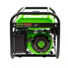 Генератор бензиновый БС-2500, 2.2 кВт, 230В, четырехтактный, 15 л, ручной стартер Сибртех