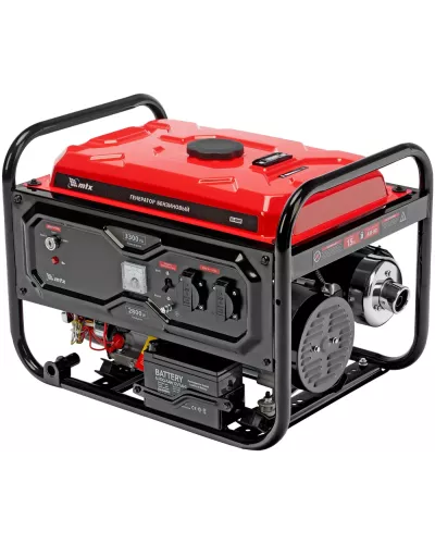 Генератор бензиновый RS-4000E, 3,3 кВт, 230В, электростартер MTX