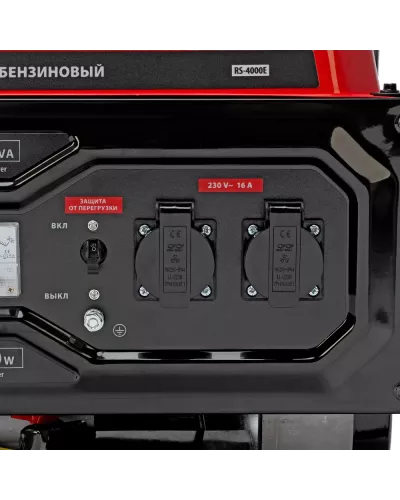 Генератор бензиновый RS-4000E, 3,3 кВт, 230В, электростартер MTX