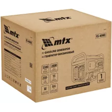 Генератор бензиновый RS-4000E, 3,3 кВт, 230В, электростартер MTX