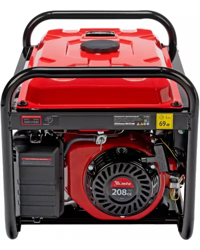 Генератор бензиновый RS-4000E, 3,3 кВт, 230В, электростартер MTX