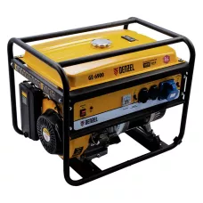 Генератор бензиновый DENZEL GE 6900, 5.5 кВт, 220 В/50 Гц, 25 л, ручной старт