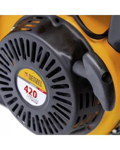 Генератор бензиновый GE 6900, 5.5 кВт, 220 В/50 Гц, 25 л, ручной старт Denzel