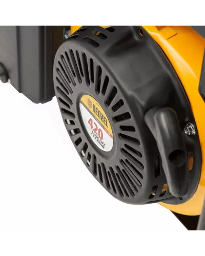 Генератор бензиновый GE 7900, 6.5 кВт, 220 В/50 Гц, 25 л, ручной пуск Denzel