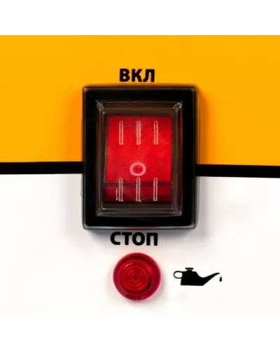 Генератор бензиновый PS 28, 2.8 кВт, 230 В, 15 л, ручной стартер Denzel