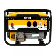 Генератор бензиновый DENZEL PS 28, 2.8 кВт, 230 В, 15 л, ручной старт