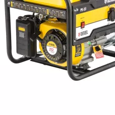 Генератор бензиновый DENZEL PS 33, 3.3 кВт, 230 В, 15 л, ручной старт