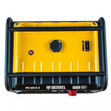 Генератор бензиновый DENZEL PS 80 E-3, 6.6 кВт, 400 В, 25 л, электростартер