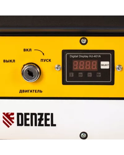 Генератор бензиновый PS 80 E-3, 6.6 кВт, 400 В, 25 л, электростартер Denzel