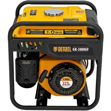 Генератор инверторный DENZEL GK-3800iF, 3,8 кВт, 230 В, ручной старт