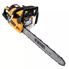Пила цепная бензиновая DENZEL DS-5218, шина 45 см, 52 см3, 3 л.с, шаг 0,325, 72 звена