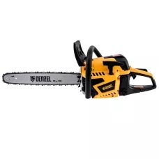 Пила цепная бензиновая DENZEL DS-5218, шина 45 см, 52 см3, 3 л.с, шаг 0,325, 72 звена