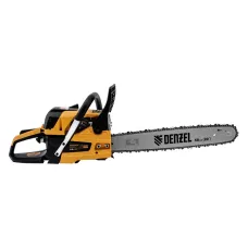 Пила цепная бензиновая DENZEL DS-5820, шина 50 см, 58 см3, 3.6 л.с, шаг 0,325, 76 звеньев
