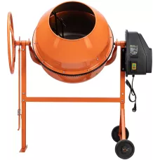 Бетоносмеситель БСН-180П, мощность 700 Вт, полиамидный венец Сибртех