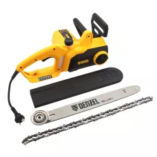 Пила цепная электрическая DENZEL EDS-1800P, 1.8 кВт, шина 40 см, шаг 3/8, 57 звеньев