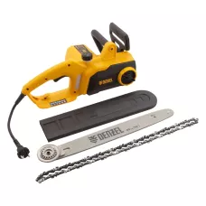 Пила цепная электрическая DENZEL EDS-2000P, 2 кВт, шина 40 см, шаг 3/8, 57 звеньев