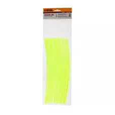 Леска для триммера DENZEL Flex Сord 96100, 2 мм x 30 см, круглая, нарезанная, 50 шт.