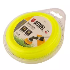 Леска для триммера DENZEL Flex Сord 96111, 2 мм x 15 м, звезда, блистер